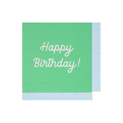 Servilletas mix Happy Birthday - grandes