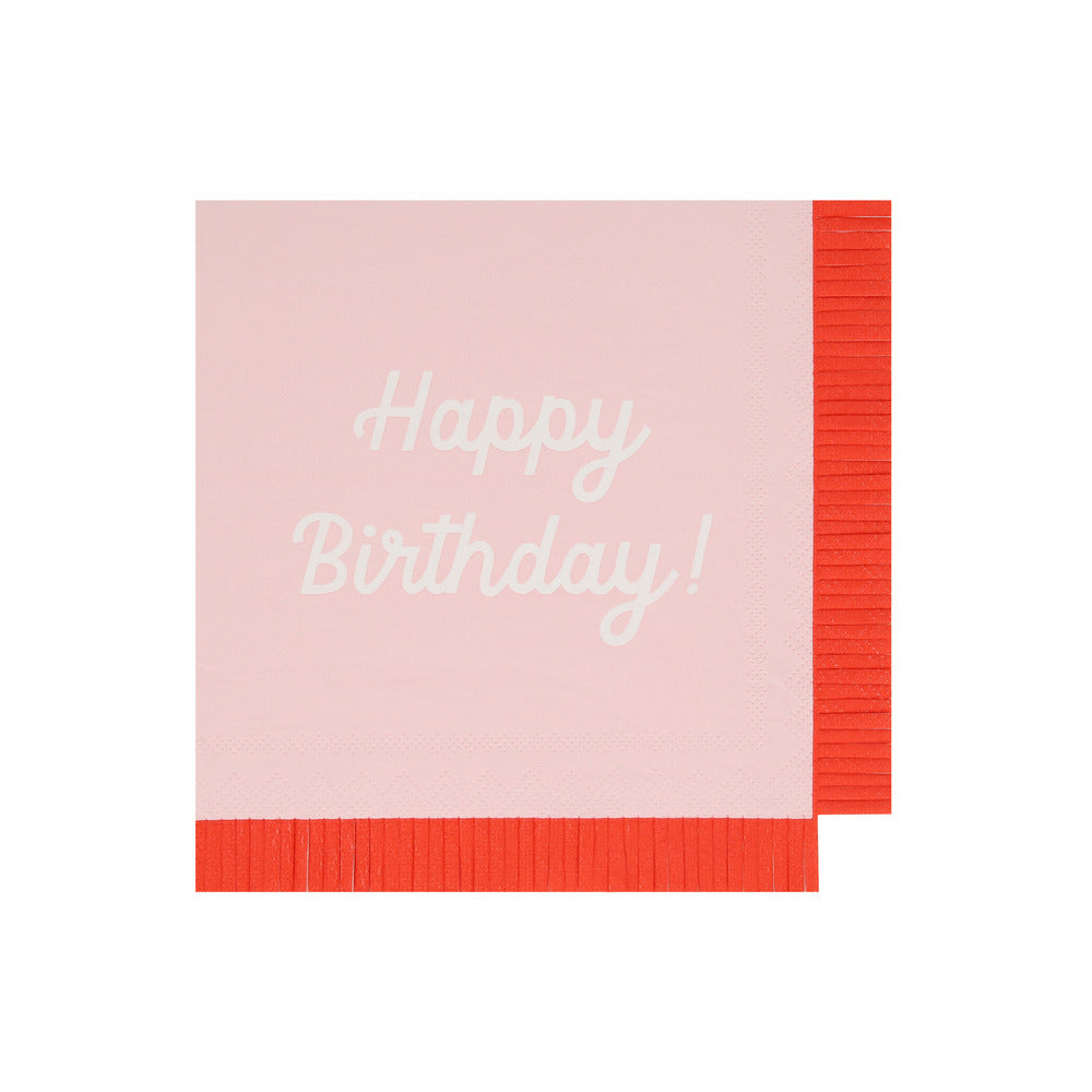 Servilletas mix Happy Birthday - grandes