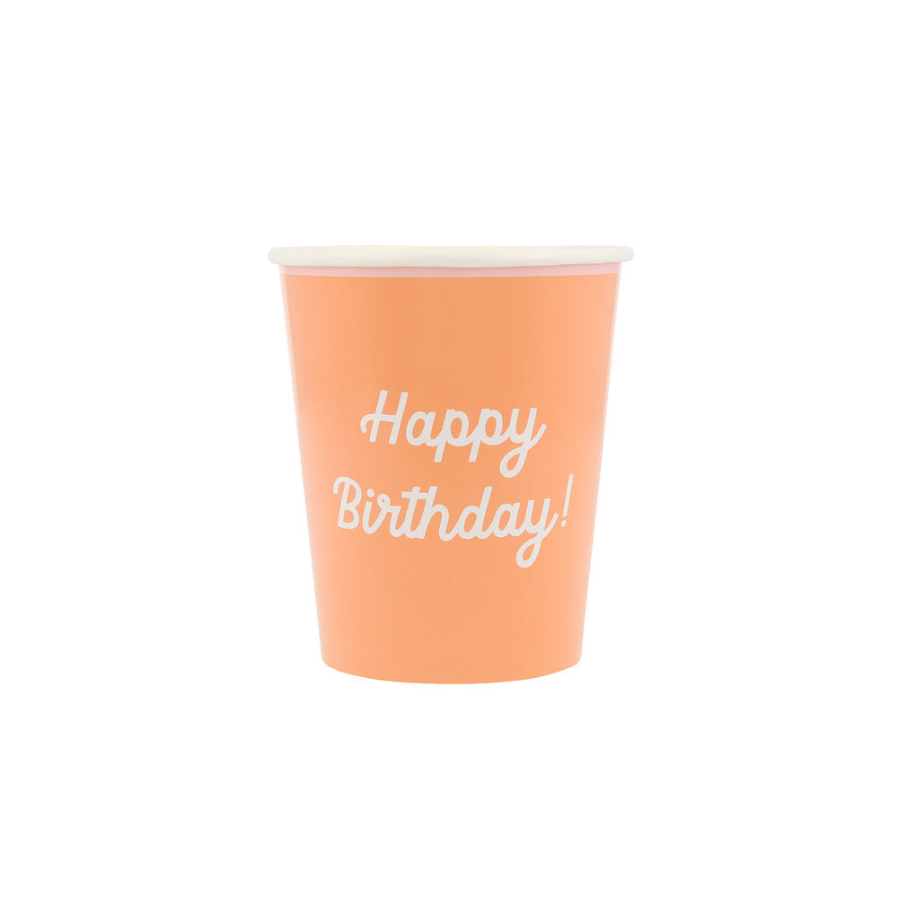 Vasos mix Happy Birthday