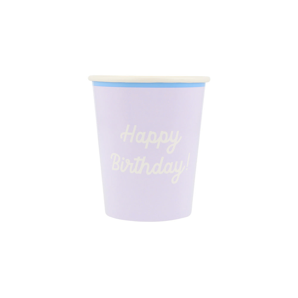 Vasos mix Happy Birthday