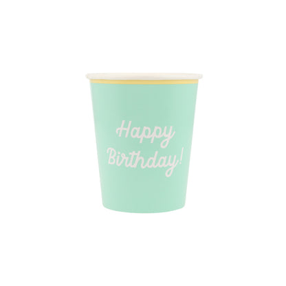 Vasos mix Happy Birthday