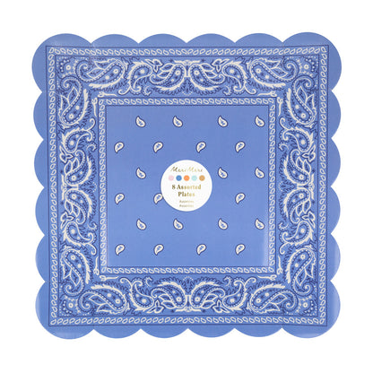 Platos diseño bandanas - grandes