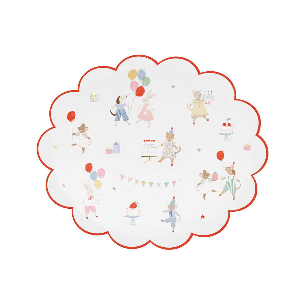 Platos fiesta de animalitos