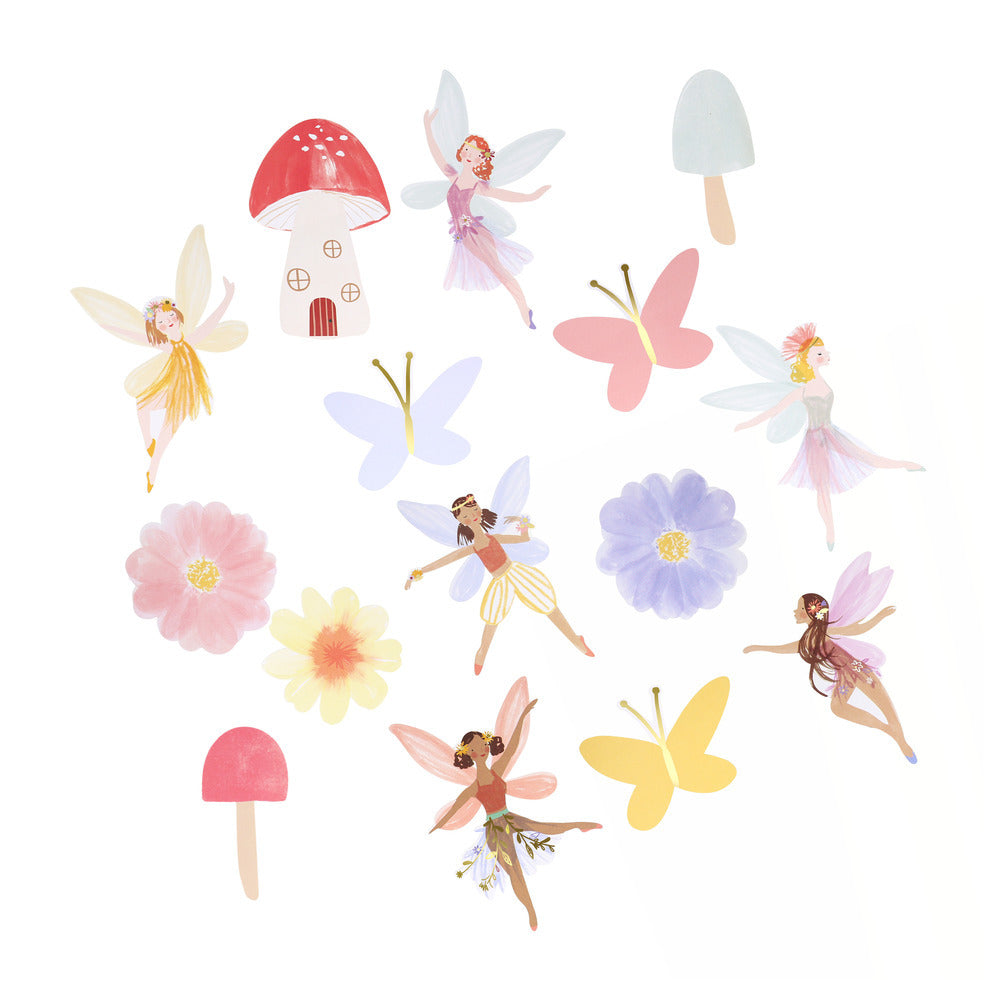 Stickers en cajita - hadas