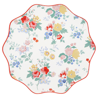 Platos flores vintage - grandes