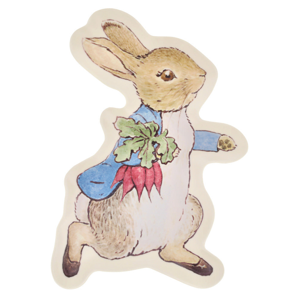 Plato de melamina con forma de Peter Rabbit