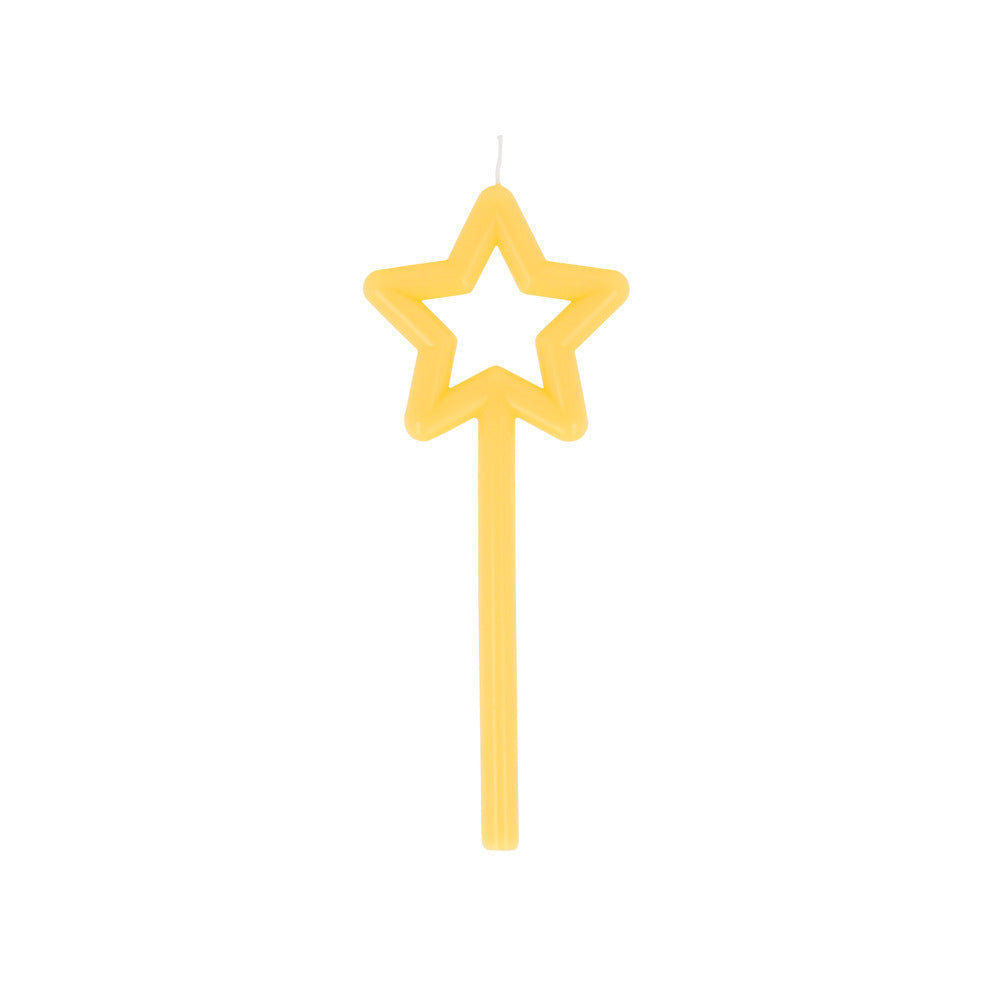Vela estrella - delgada amarilla