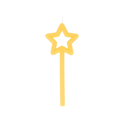 Vela estrella - delgada amarilla