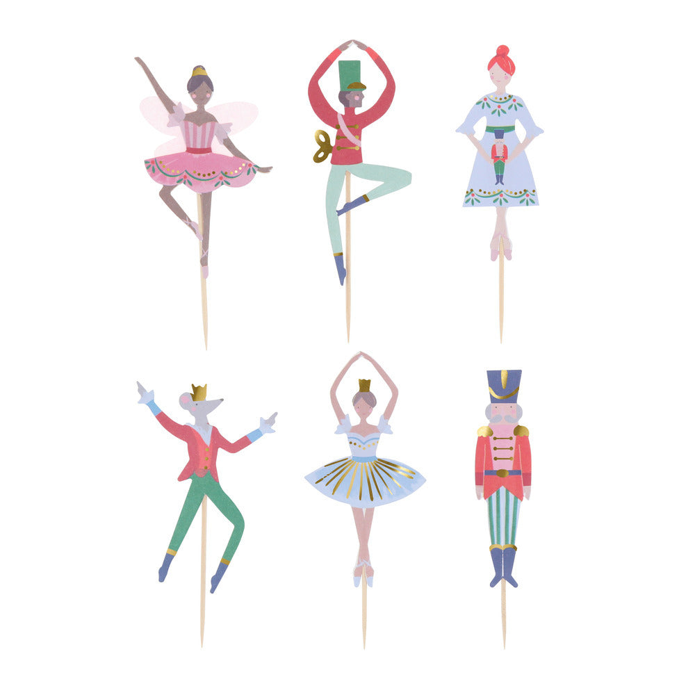 Kit para cupcakes ballet Cascanueces