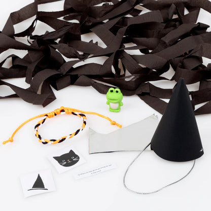 Bolitas sorpresa - gorro de bruja