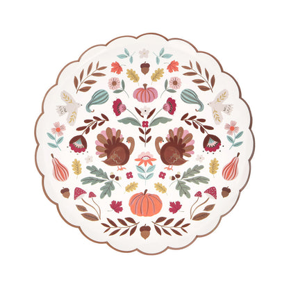 Platos otoño - medianos