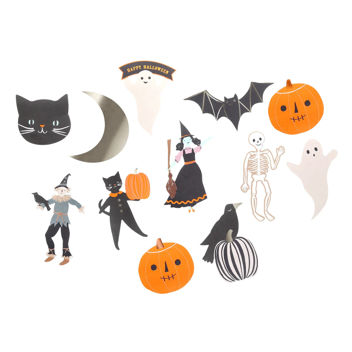 Stickers en cajita - Halloween