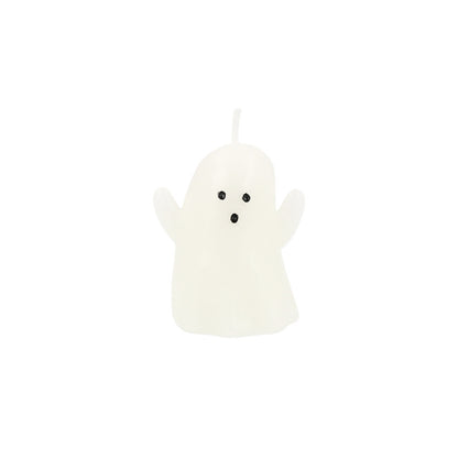 Velas de mesa pequeñas con forma de fantasma