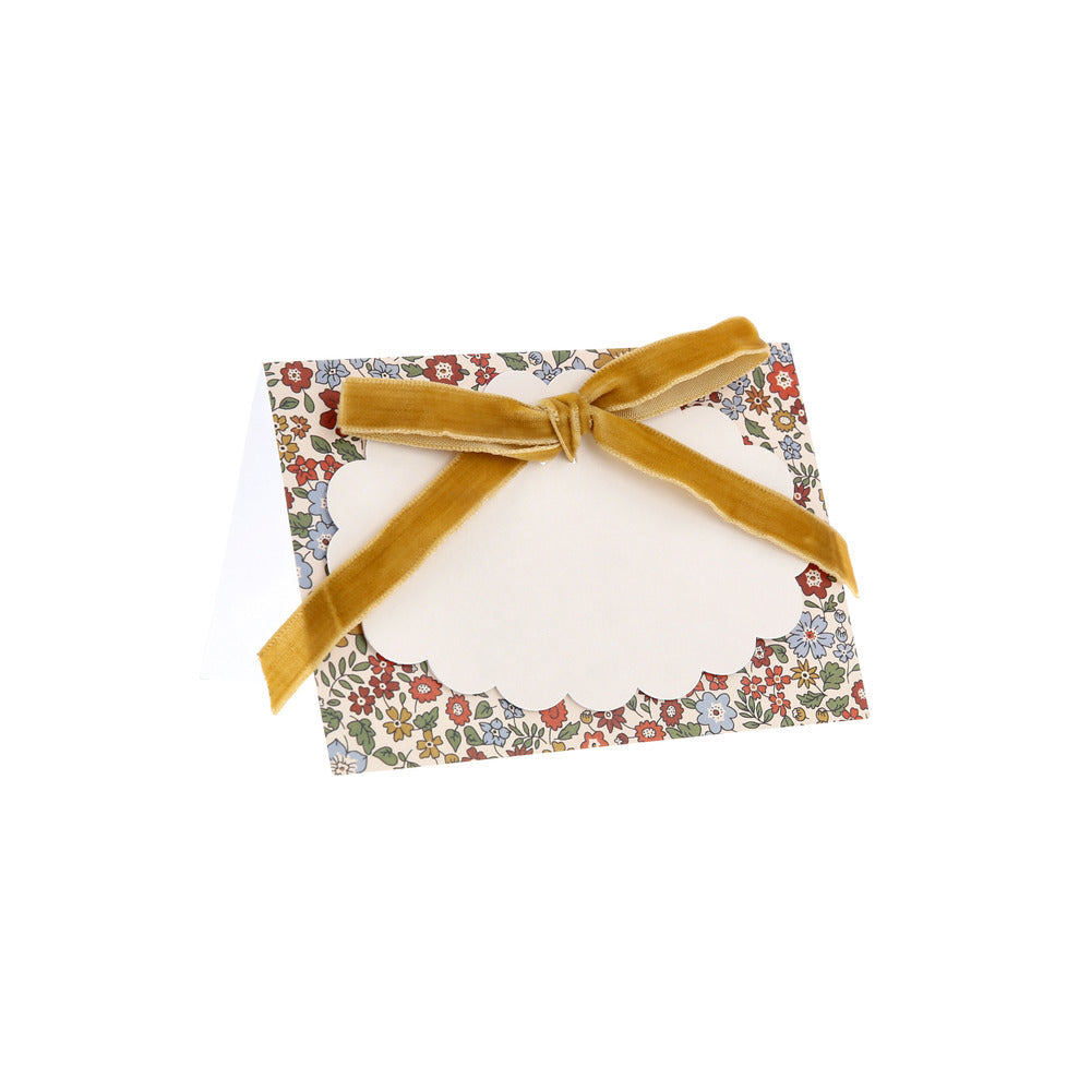 Porta nombre colores otoñales Liberty