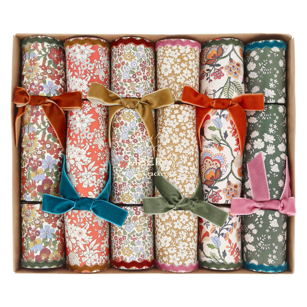 Crackers colores otoñales Liberty