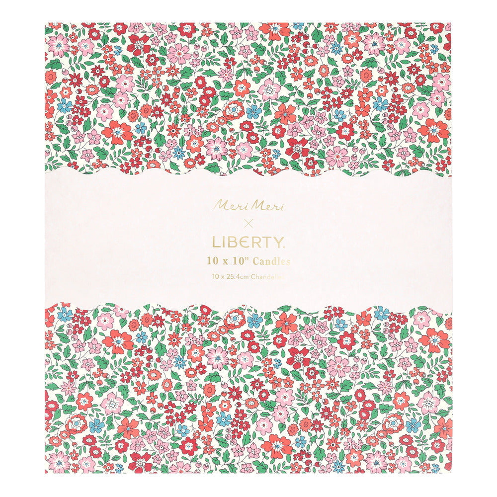 Set de velas de mesa Liberty diseño Navidad