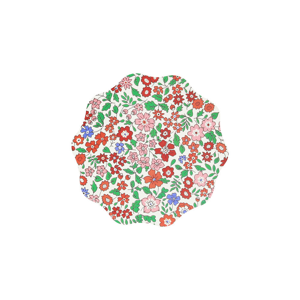 Posavasos madera y corcho Navidad Liberty