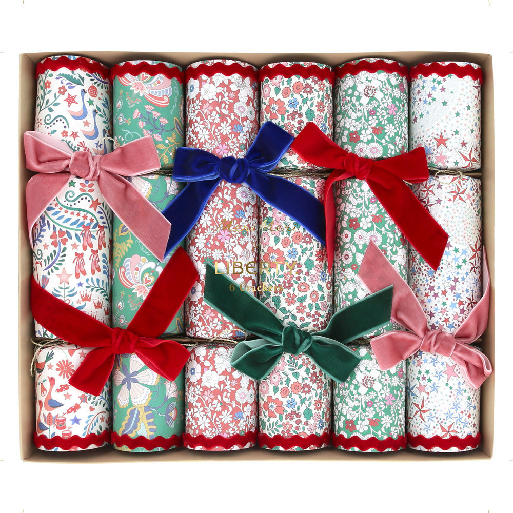 Crackers colores Navidad Liberty