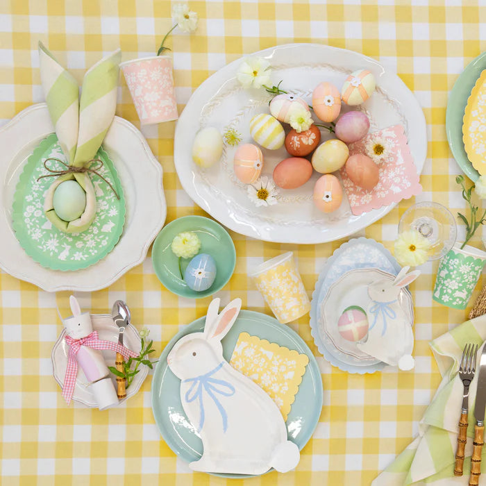 Servilletas pastel flores mini - pequeñas