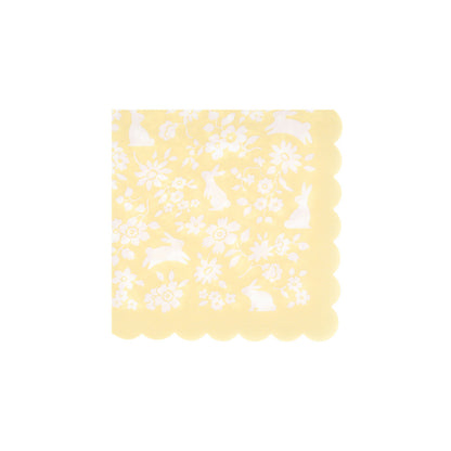 Servilletas pastel flores mini - pequeñas