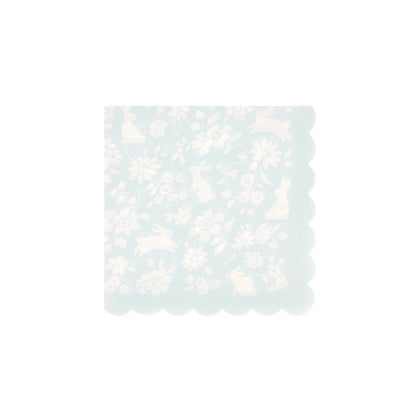 Servilletas pastel flores mini - pequeñas