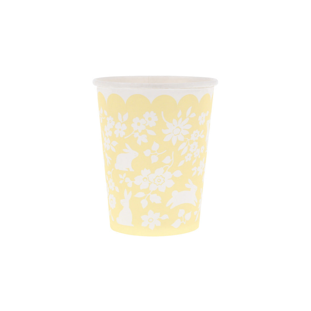 Vasos pastel flores mini