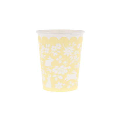 Vasos pastel flores mini