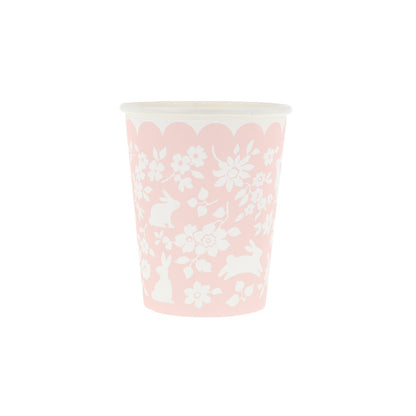 Vasos pastel flores mini
