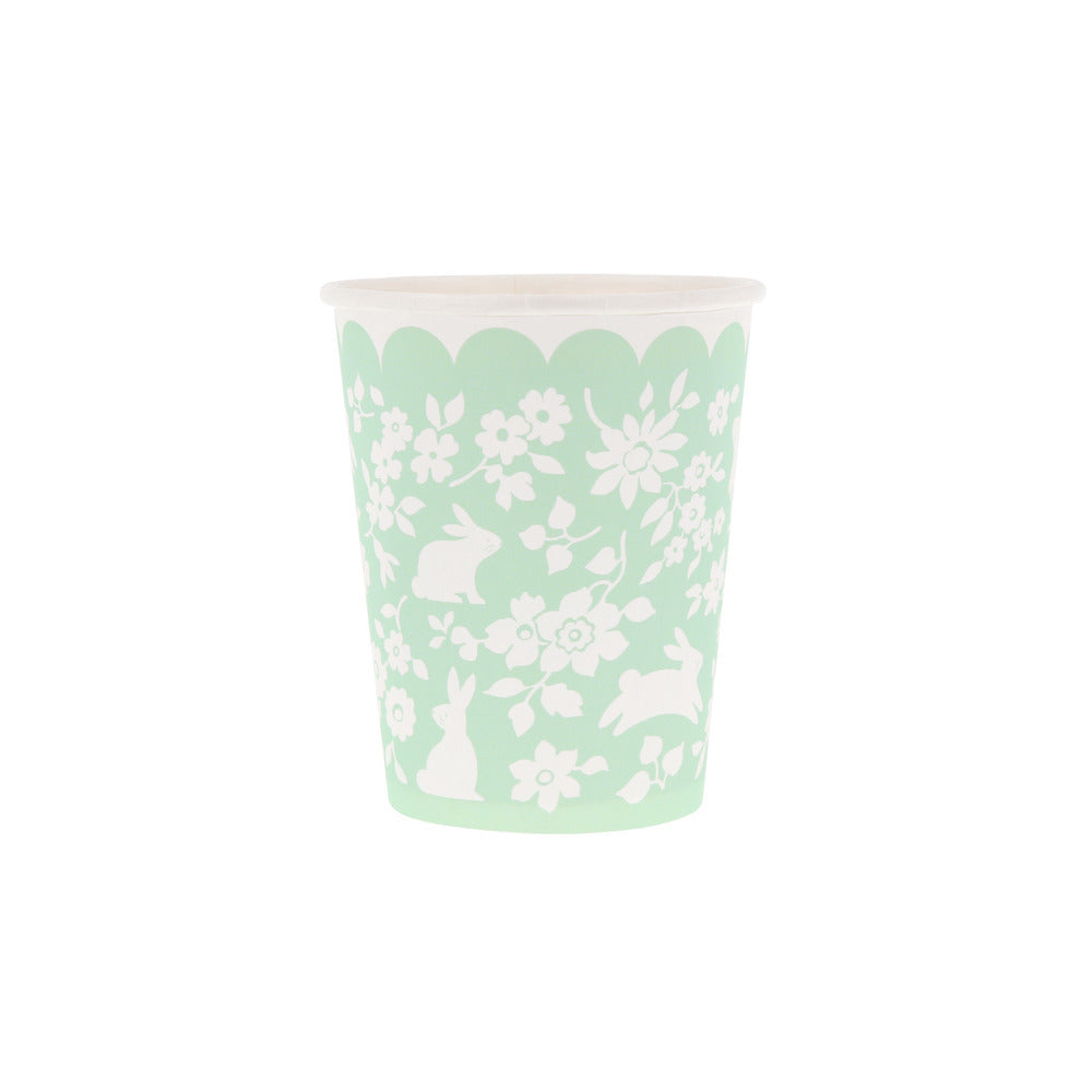 Vasos pastel flores mini