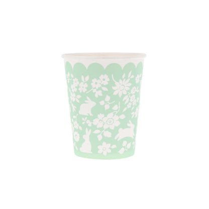 Vasos pastel flores mini