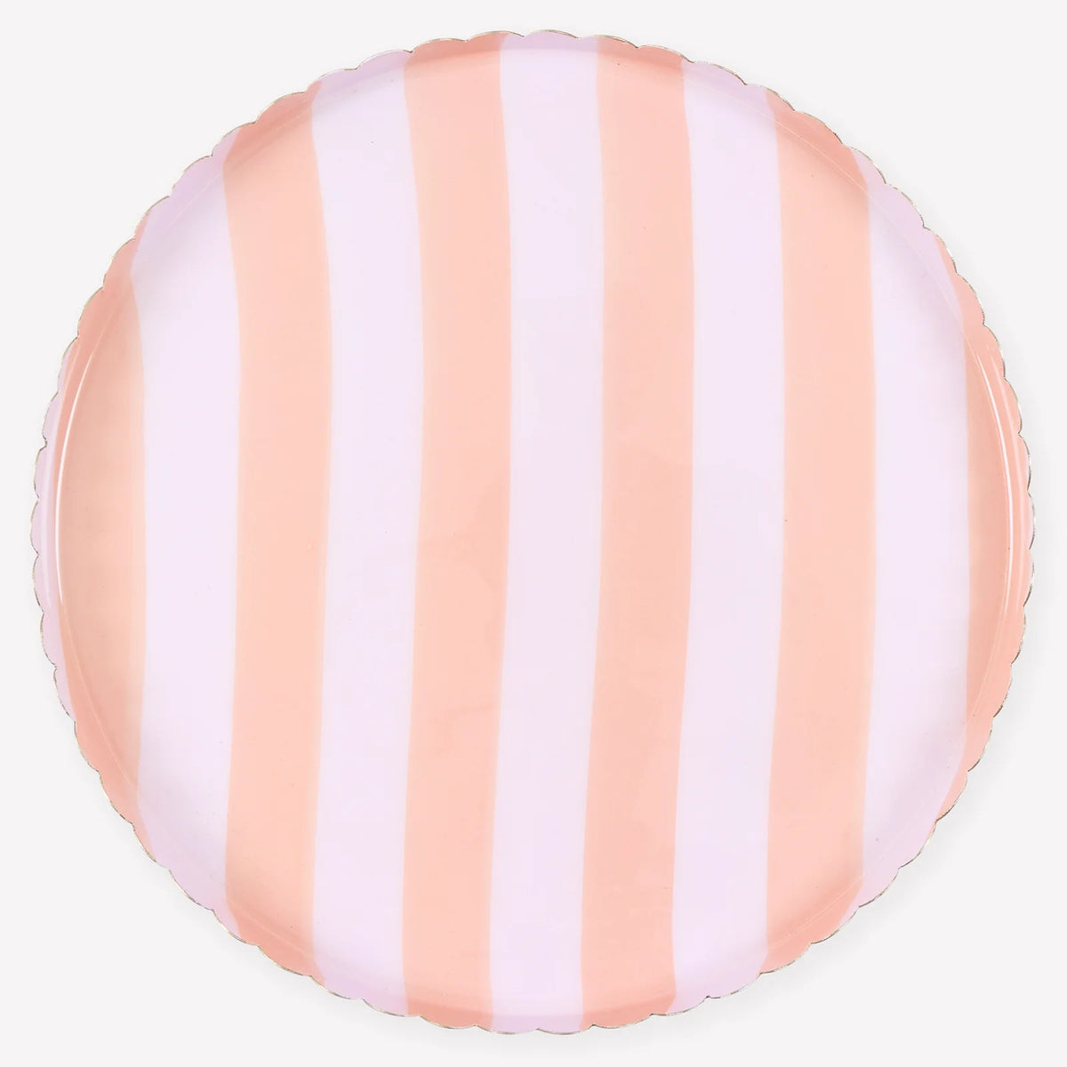 Bandeja para accesorios rayas pastel - grande