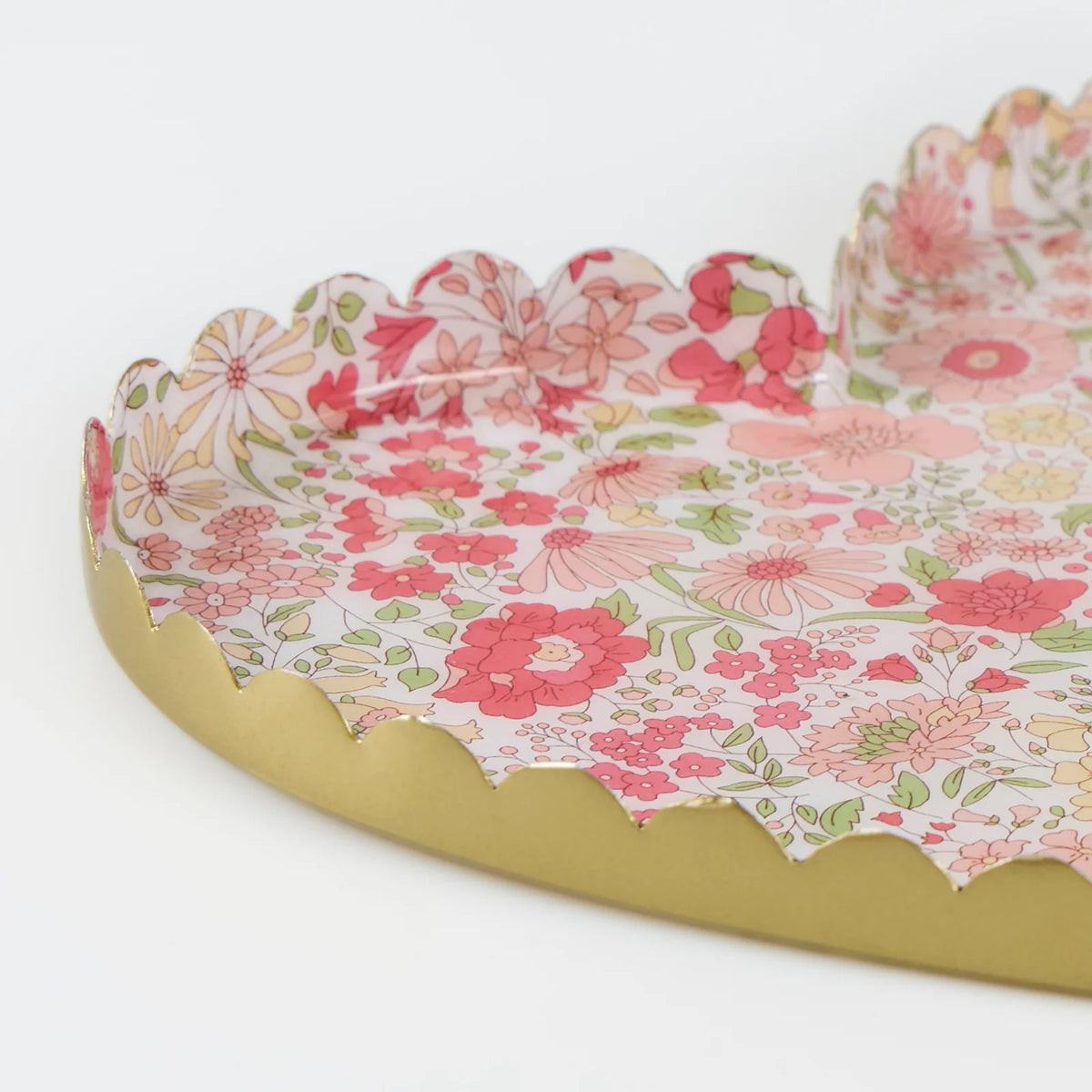 Bandeja para accesorios con forma de corazón - mediana