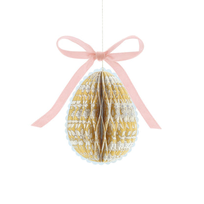 Decoraciones de papel con forma de huevo Liberty
