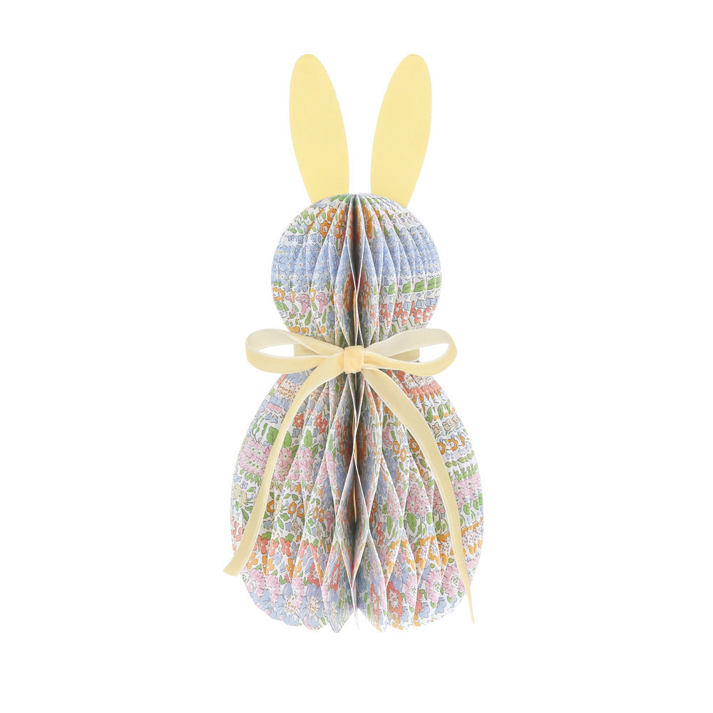 Decoraciones de papel con forma de conejo Liberty