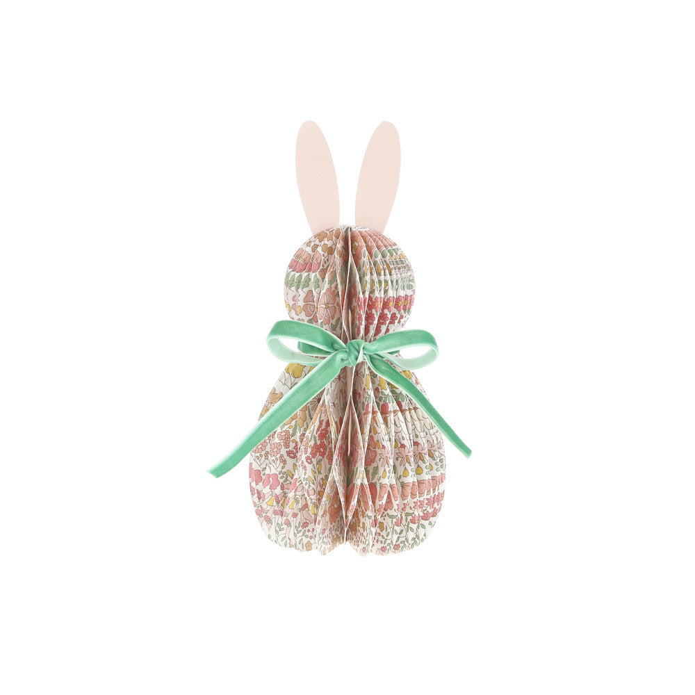 Decoraciones de papel con forma de conejo Liberty
