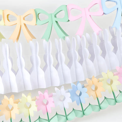 Set de guirnaldas de papel de Pascua (3 unidades)