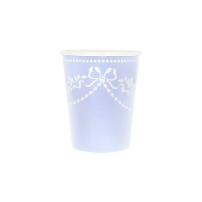 Vasos Rococó celeste