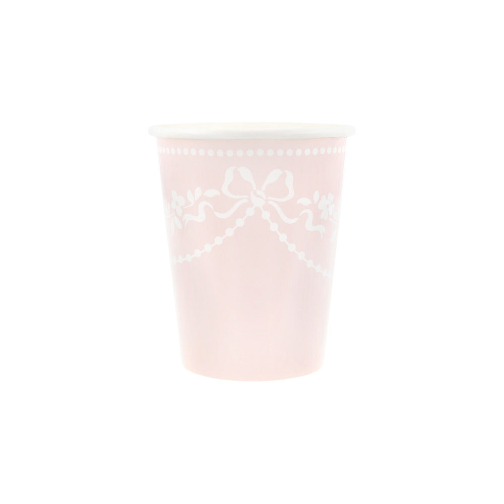 Vasos Rococó rosado