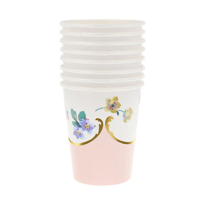 Vasos Rococó flores