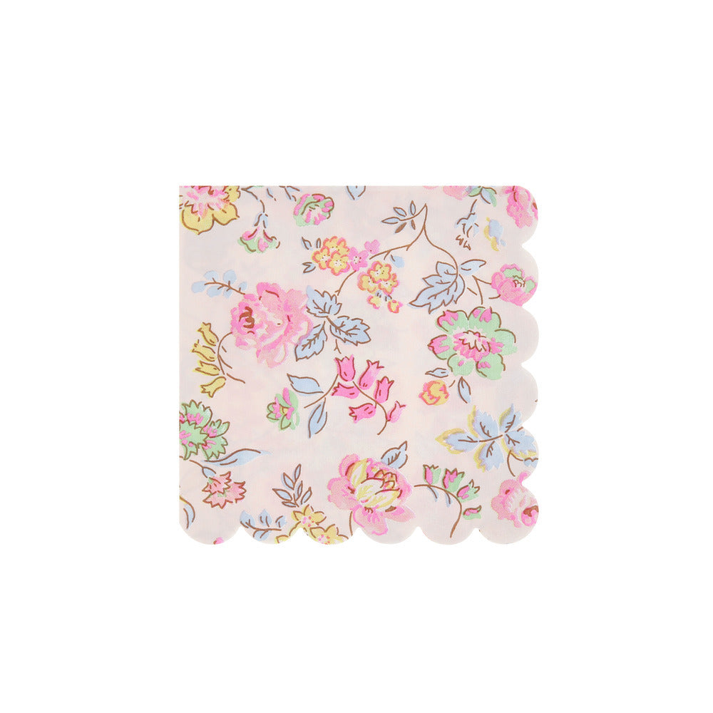 Servilletas con diseño chintz floral - pequeñas