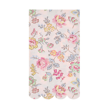 Servilletas con diseño chintz floral - alargadas