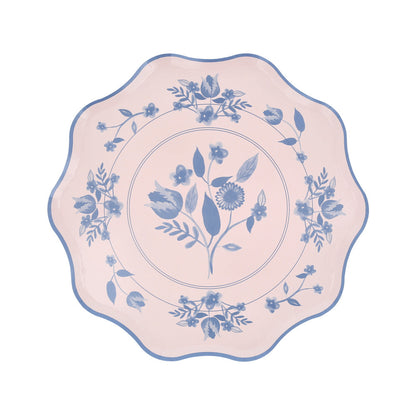 Platos con diseño botánico vintage - medianos