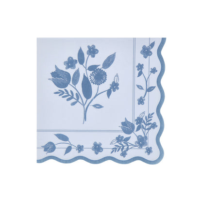 Servilletas con diseño botánico vintage - grandes