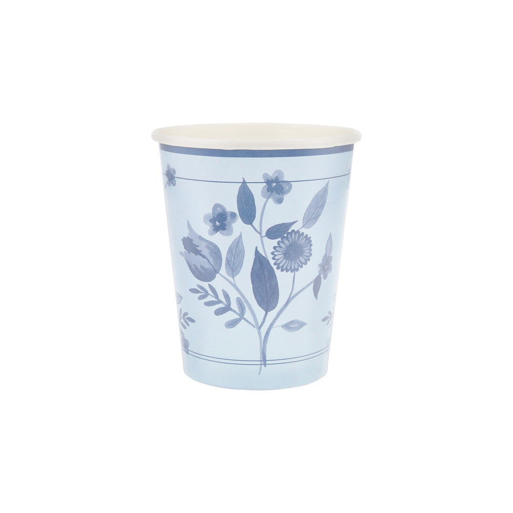 Vasos con diseño botánico vintage