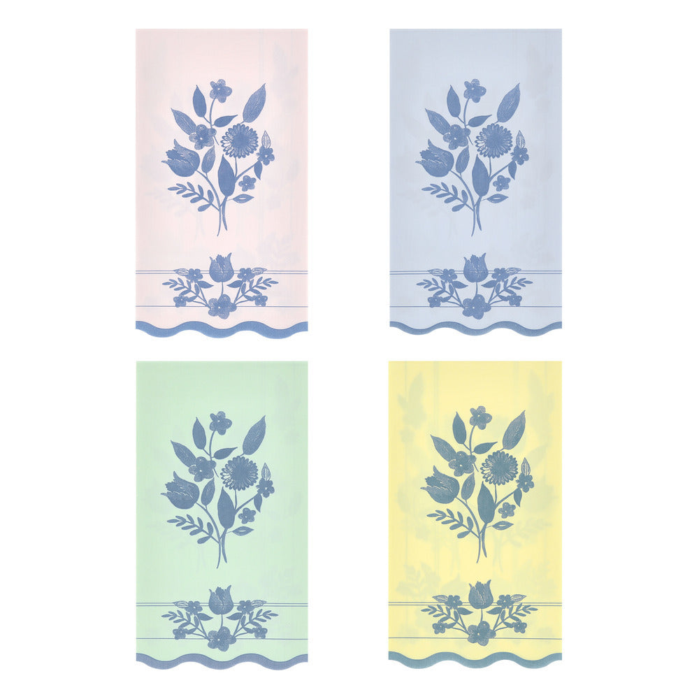 Servilletas con diseño botánico vintage - alargadas