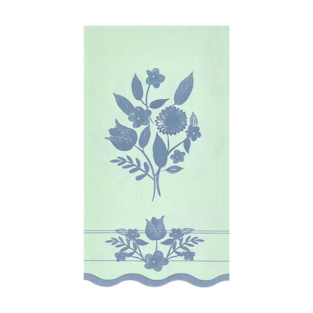 Servilletas con diseño botánico vintage - alargadas