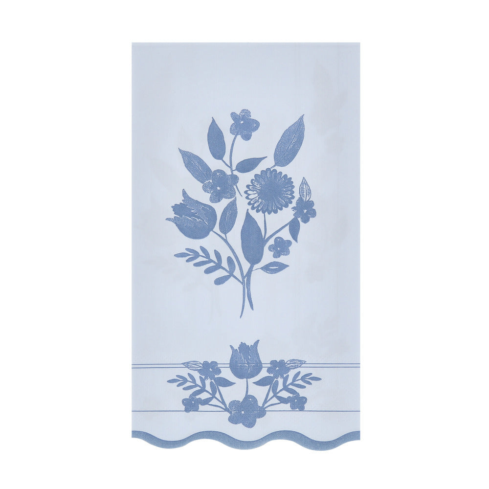 Servilletas con diseño botánico vintage - alargadas