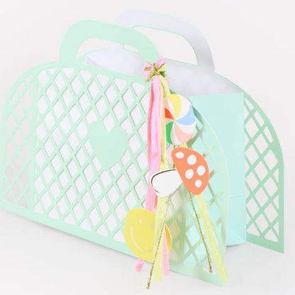 Bolsas para sorpresas - carterita con charms