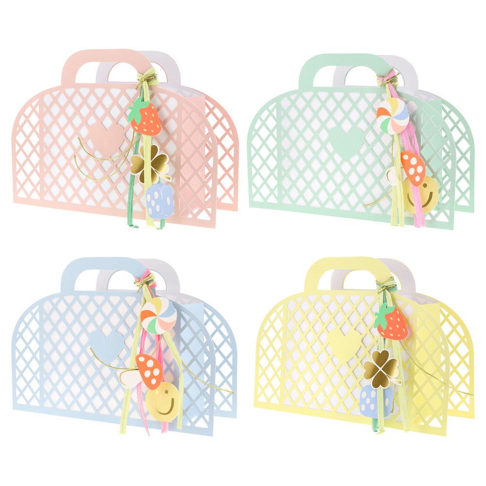 Bolsas para sorpresas - carterita con charms