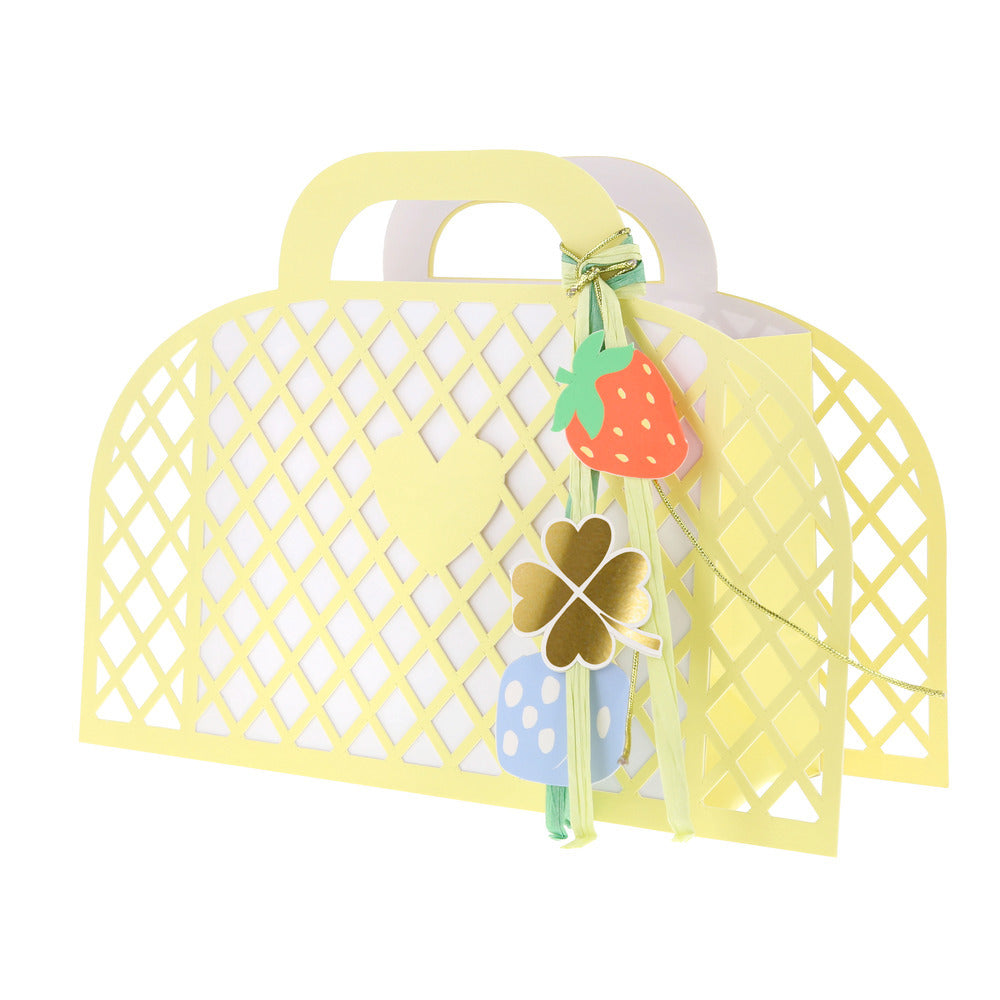 Bolsas para sorpresas - carterita con charms